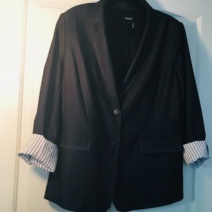 DKNY bottom jeans blazer
